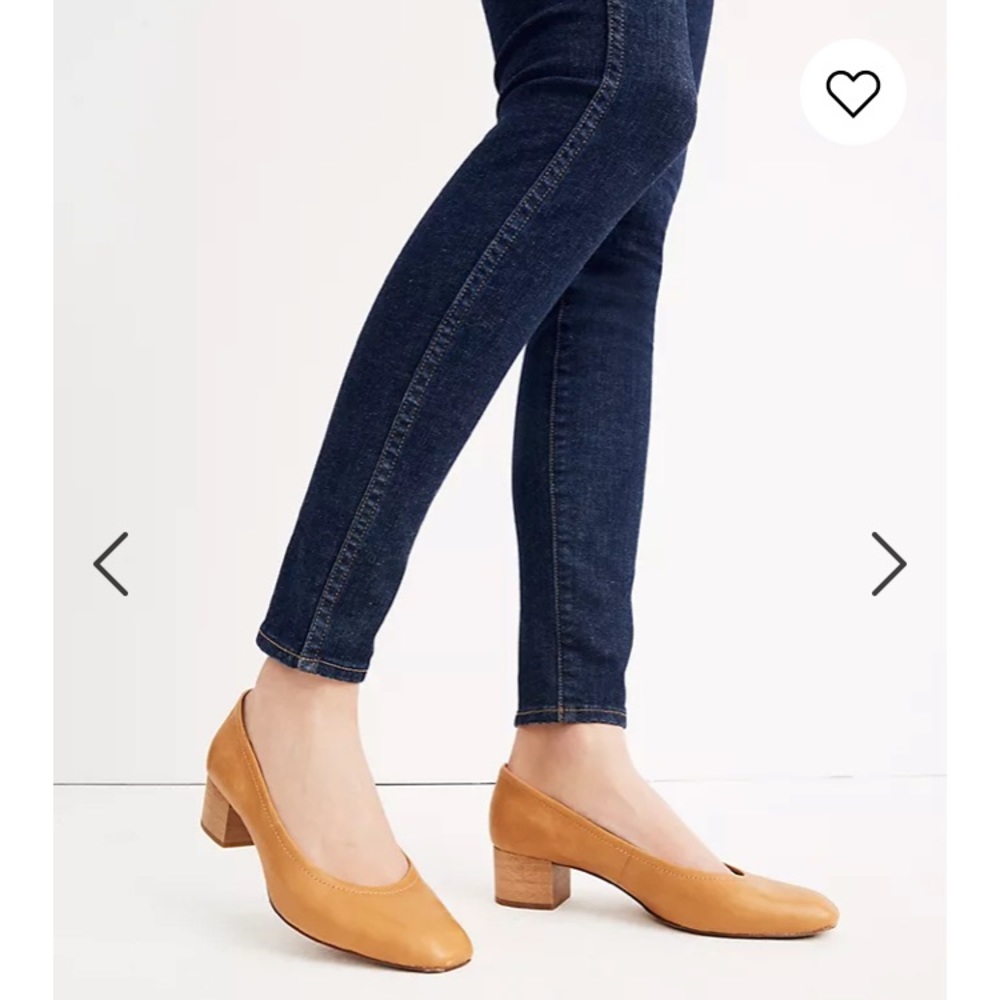 Madewell Raquel Pump in Leather